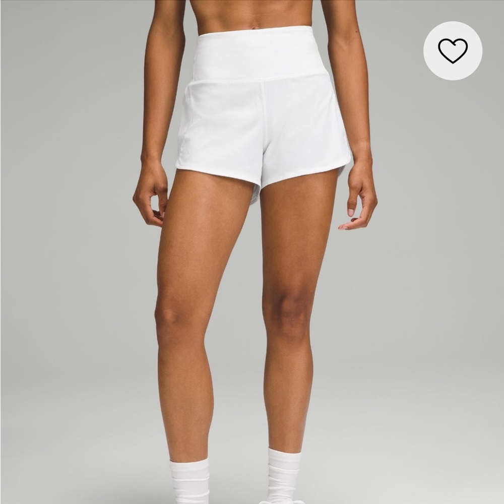 Lululemon Speed Up High Rise Lined Short 4”